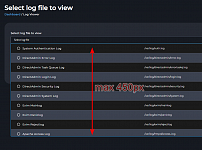 Add autocomplete search file to "Log Viewer"