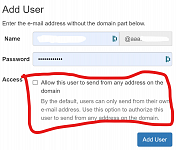 Prevent users from forging email FROM address